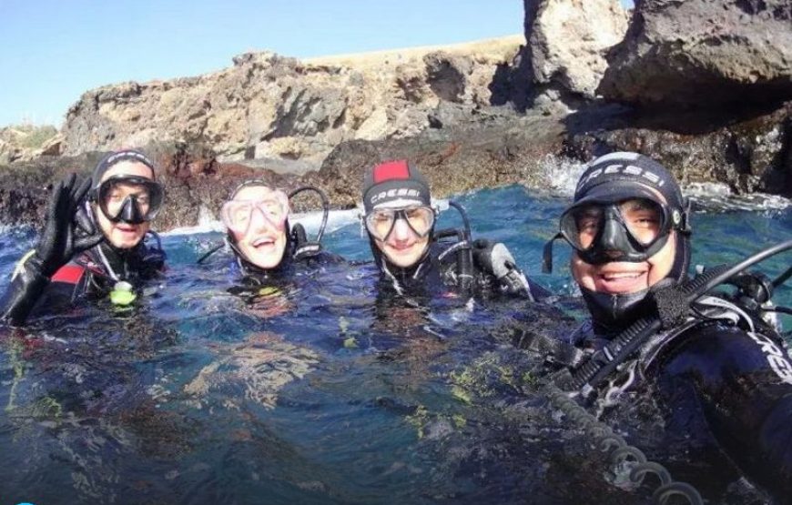 8 hour diving course in Tenerife