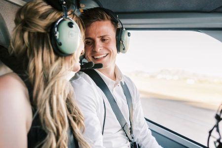 Champagne Skies & Sunset Delights: A Luxe Adventure from Cabriolet to Helicopter